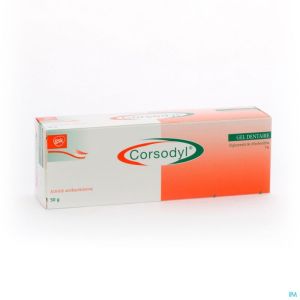 Corsodyl 10mg/g Gel Dentaire Tube 50g