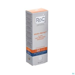 Roc Soleil-protect Fluide A/brillance Ip30 50ml